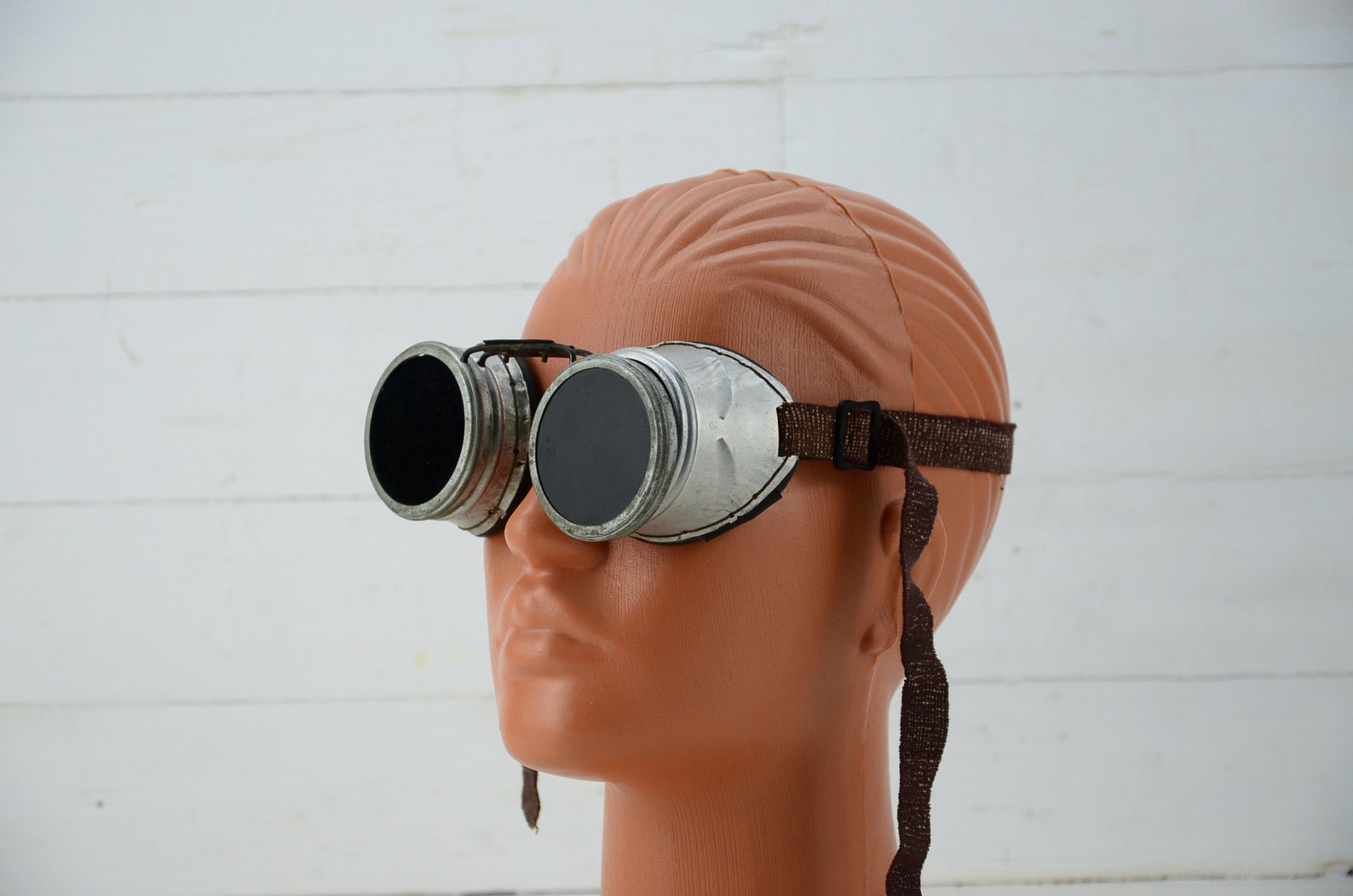 Vintage Welding Goggles Old Protective Glasses Motorcycle Etsy