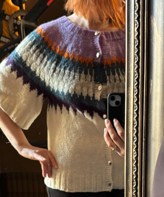 Hand Knitted Cardigan  | JAGGY | Button-down Blouse, Jacket, Ready-Made