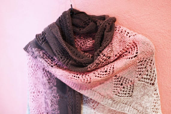 Knitted Shawl | Colorful Dreams | Ready-made