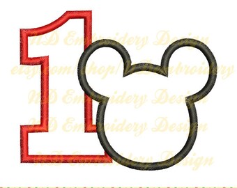 mickey number 1 etsy