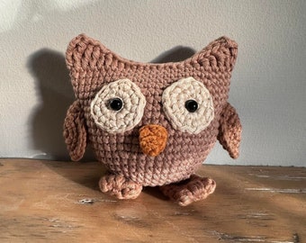 Crochet Pocket Owl - PATTERN ONLY