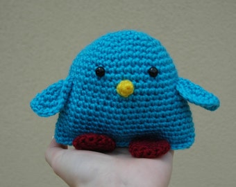 Crochet Pocket Bird - PATTERN ONLY