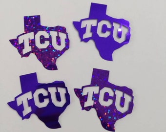 Texas Christian confetti