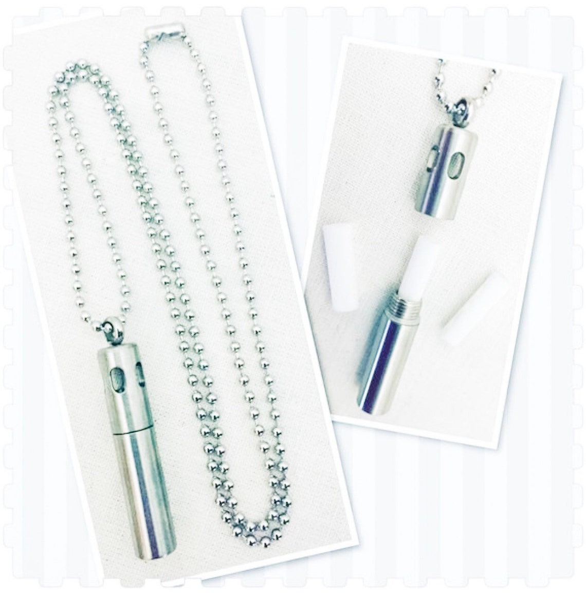 Men's or Women's Essential Oil Diffuser Necklace | Etsy