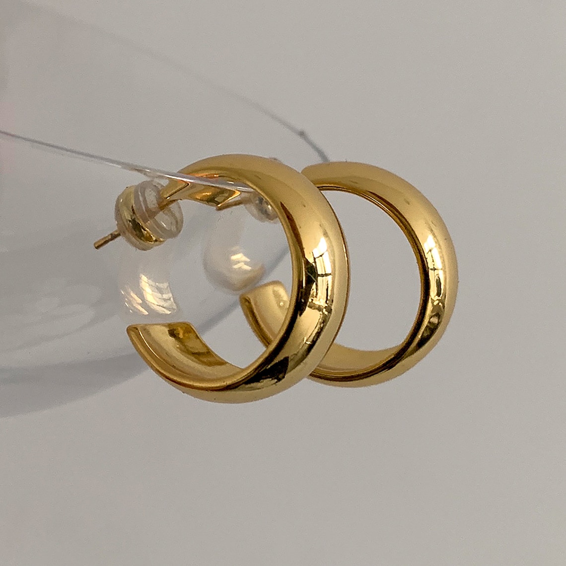 earring post and back
