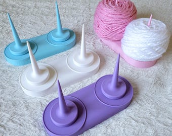 Double Yarn Spinner: Tangle-Free Knitting & Crochet Tool
