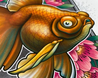 Goldfish - Fine Art Print by Jess Rocha