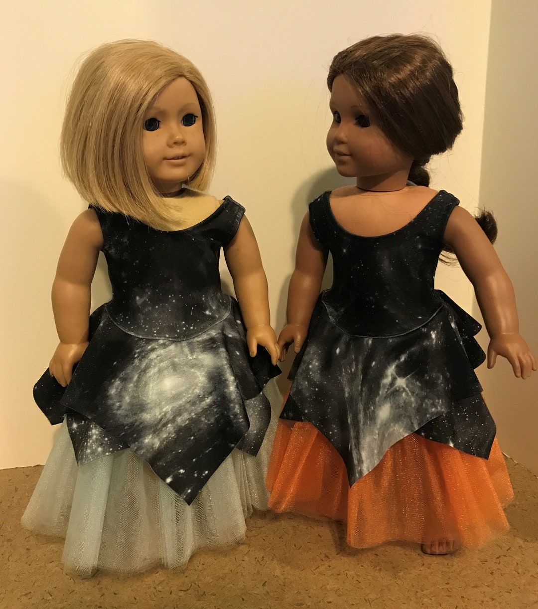 American Girl or Our Generation Doll Black Night Sky Dance Etsy