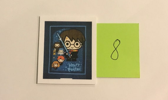 Miniature Harry Potter Illustrated Books x 6. 1:12 for dolls house