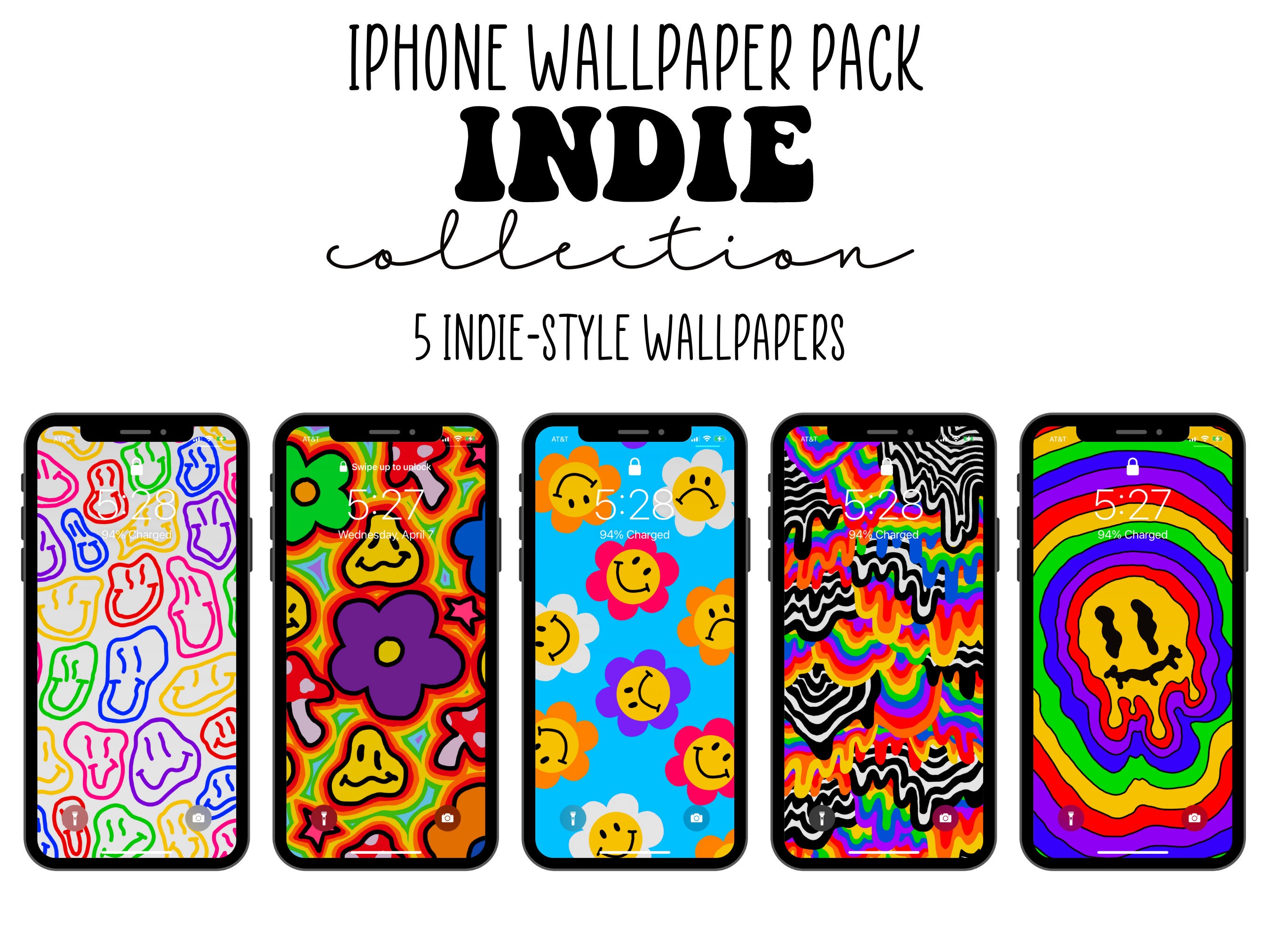 Iphone Wallpaper Ios 14 Wallpaper Indie Wallpaper Aesthetic Etsy