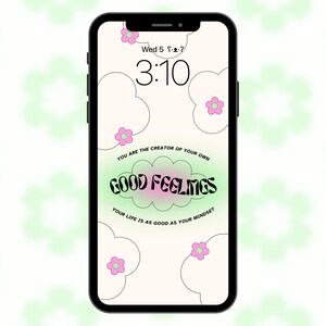 Aura iPhone Wallpaper,  Pastel Phone Wallpaper, Green Wallpaper Pack,  Y2K Aesthetic Lockscreen Wallpaper (DIGITAL DOWNLOAD) 1 PCS