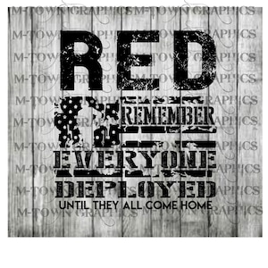 RED Remember Everyone Deployed SVG