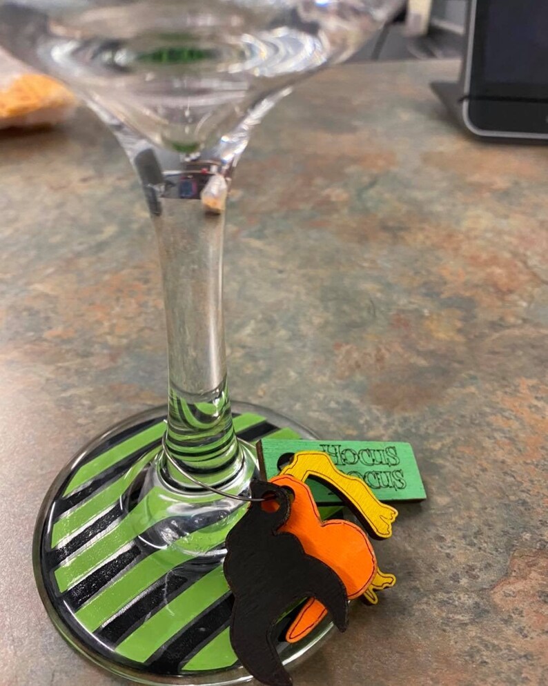 Sanderson Sisters Wine Charm Svg Etsy