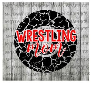 Wrestling Mamma SVG Digitale Scarica