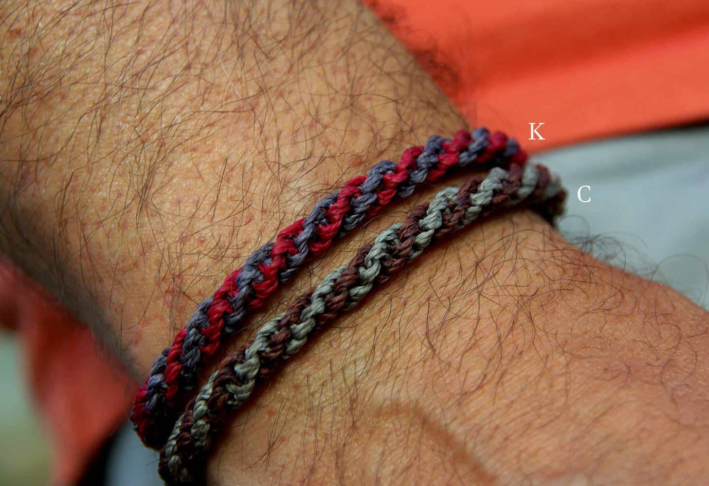 Pulsera para hombre pulsera macramé pulsera nudos Etsy