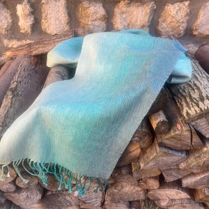 Sciarpa in maglia di lana, sciarpa lunga, sciarpa in lana di alpaca, accessori in lana, sciarpa spessa, sciarpa di lana spessa, sciarpa invernale da donna, di SPLOTEKA, WOOLY - Italia