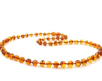 long amber necklace