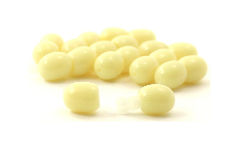 clasps pop safety for amber necklace bracelet plastic jewelry milky yellow