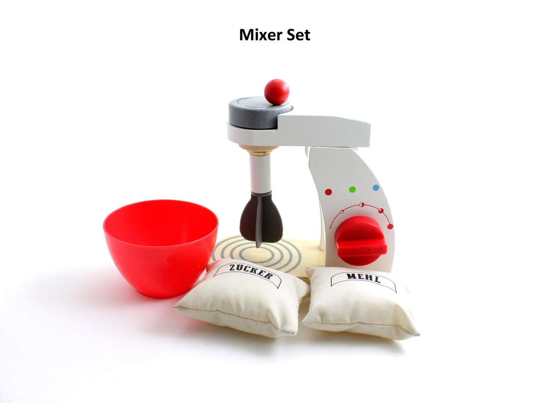 Wooden Kitchen Appliances Children Pretend Toys Game Etsy