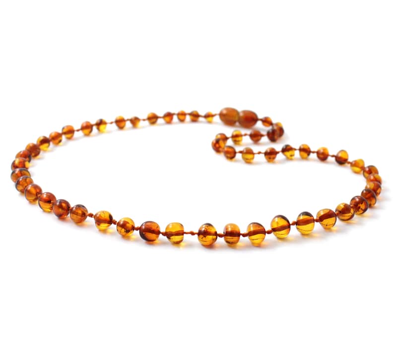 Wholesale LOT Size 12.5 inches 32 cm 10 pcs of Baltic Amber Teething Necklaces