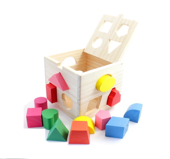 Wooden Toy for Toddler, Children, Kids, Shape and Color Matching Game,  Montessori Toys, Education, Holzspielzeug, Jouet En Bois 