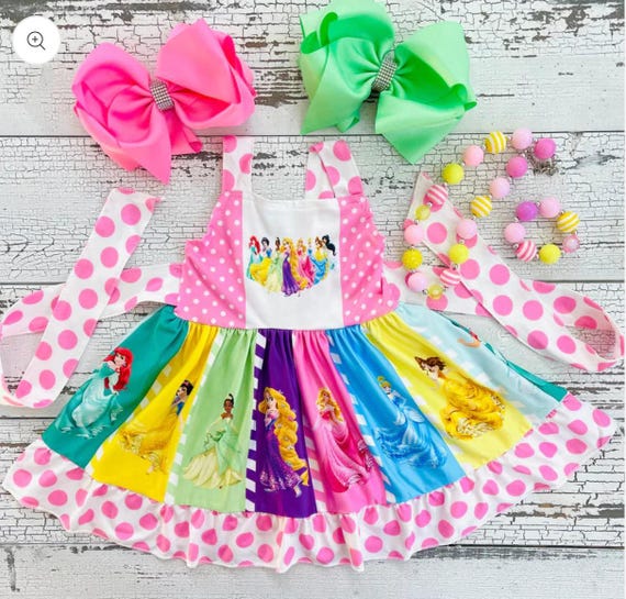 disney princess print dress Amazon.com: Disney Princess Ariel Cinderella Aurora Belle Toddler Girls French Terry Skater Dress Pink 2T : Clothing, Shoes & Jewelry