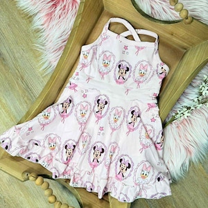 Minnie Mouse Smocked Dress - Etsy