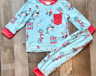 Dr Seuss Inspired Cat in the Hat FREE SHIPPING! Read Across America Week