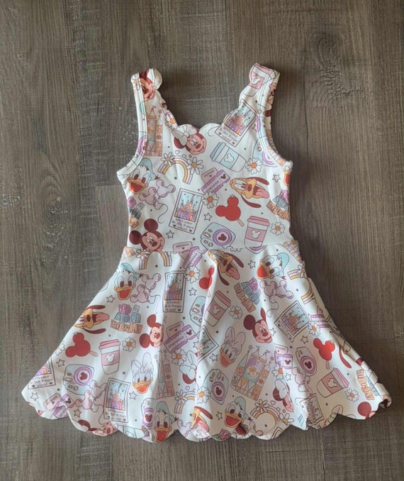 disney dress with shorts fav kinda day comment DISNEY & I'll send you links for this look! the dress has built in shorts and it's perfect for a park day + the ears are my