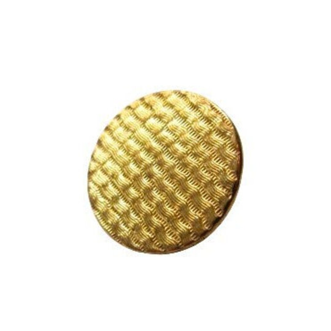 Striking Golden Age Gilt Brass Button R. W. Robinson Gilt Woven Pattern ...