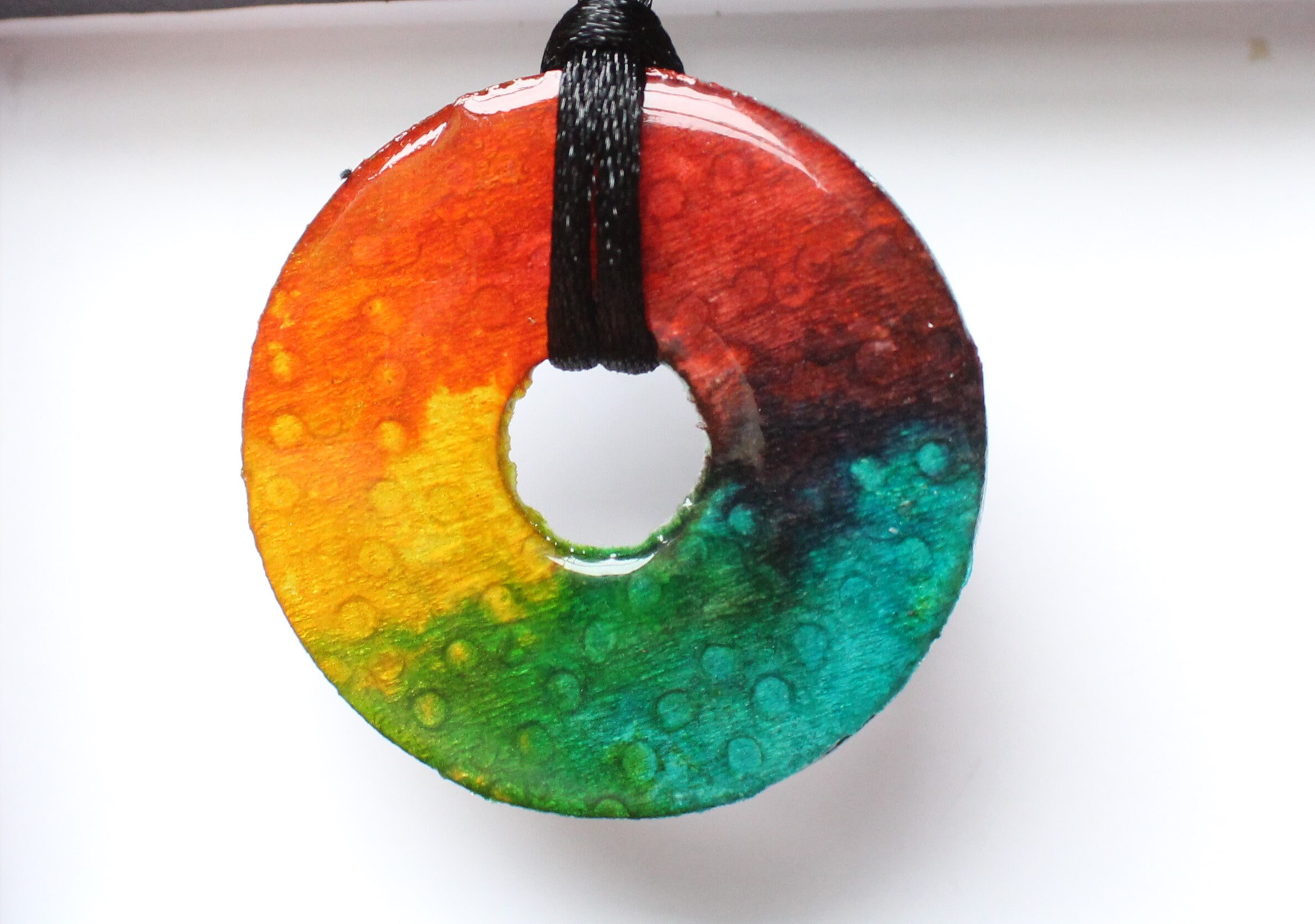 Washer Necklace Etsy