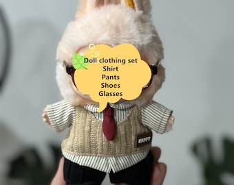 Vestiti per bambole kawaii fatti a mano, vestito pastello per bambole Bubu