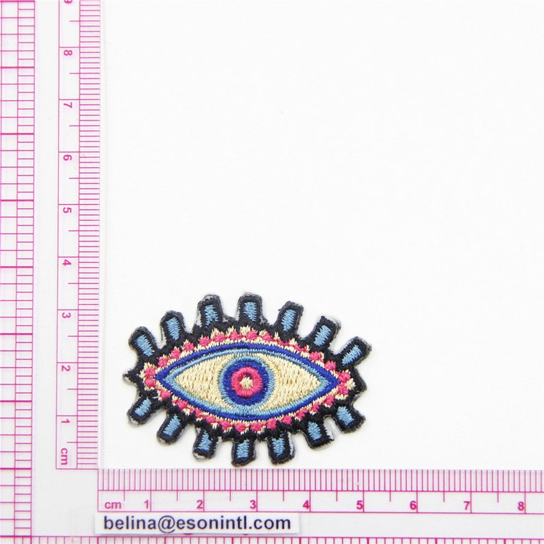 2pcs Eyes Embroidered Patcheyes Embroidered Etsy