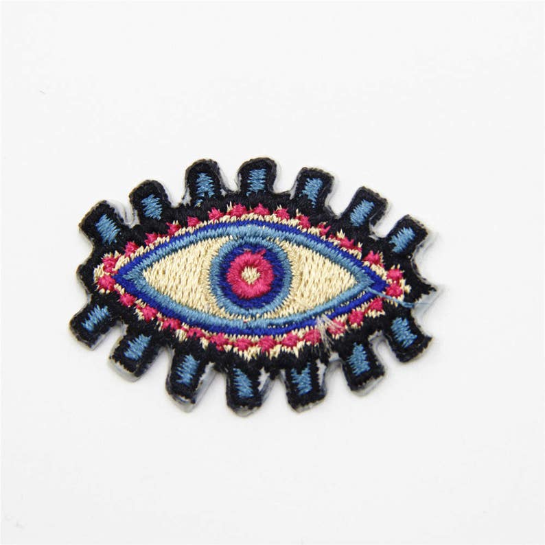 2pcs Eyes Embroidered Patcheyes Embroidered Etsy