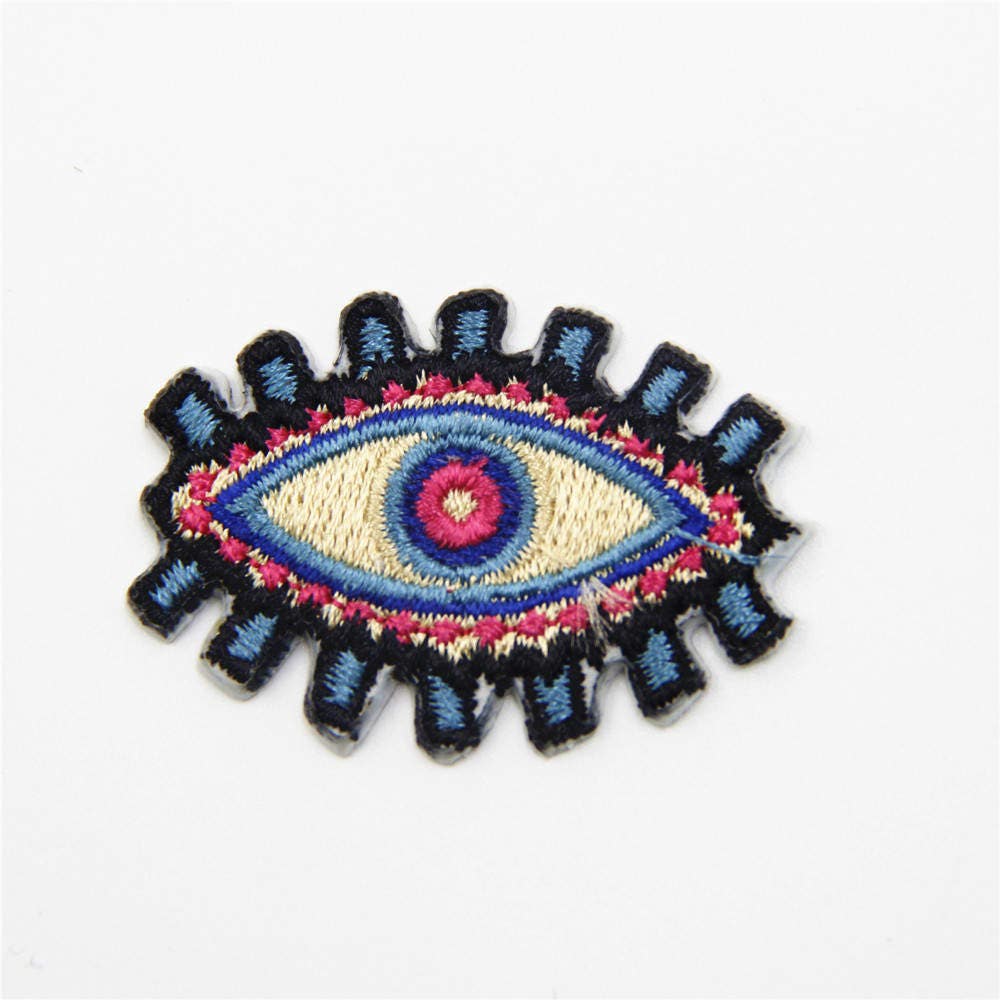 2pcs Eyes Embroidered PatchEyes Embroidered Etsy
