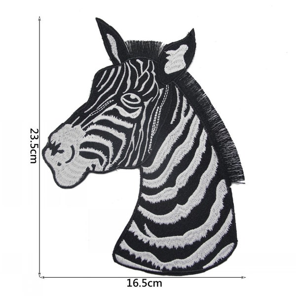Zebra Applique Etsy