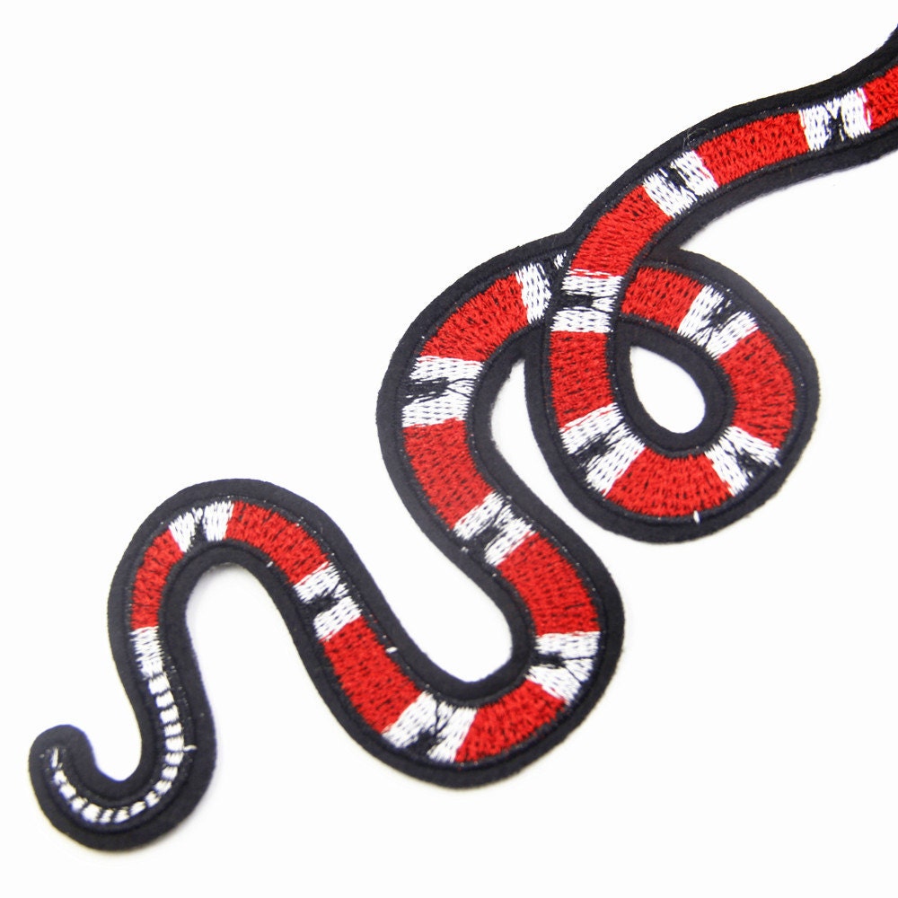 Long Snake Patch embroidery Patch Embroidery Snake - Etsy
