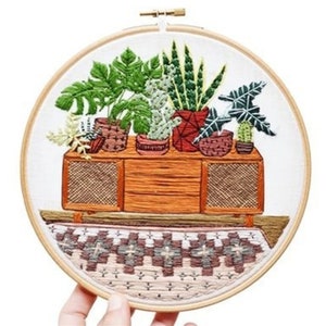 3D Flower embroidery | hand embroidery kit | embroidery kit | diy embroidery | diy embroidery kit | embroidery pattern | floral,DIY Kits