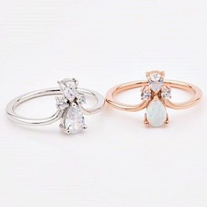 Silver Opal Ring Oval Ring Gold Opal Ring Christmas Gift Gift For Her Thin Band Ring Silver Ring Opal Ring
