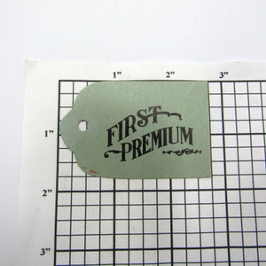 Fair Tags Vintage County Fair Premium Tag Lot First Second Third Fourth Place ...