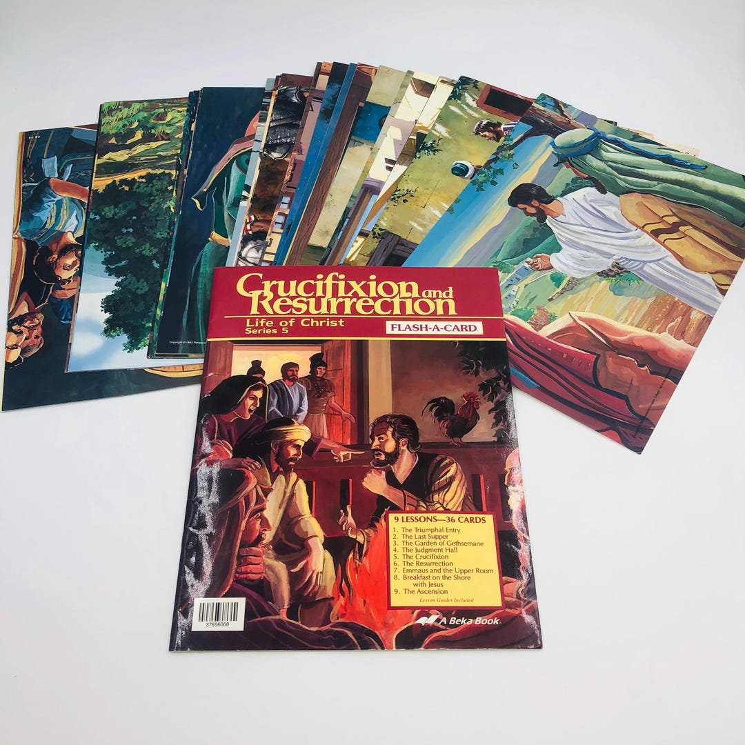 Crucifixion and Resurrection Easter Bible Study Story Lessons Guide ...