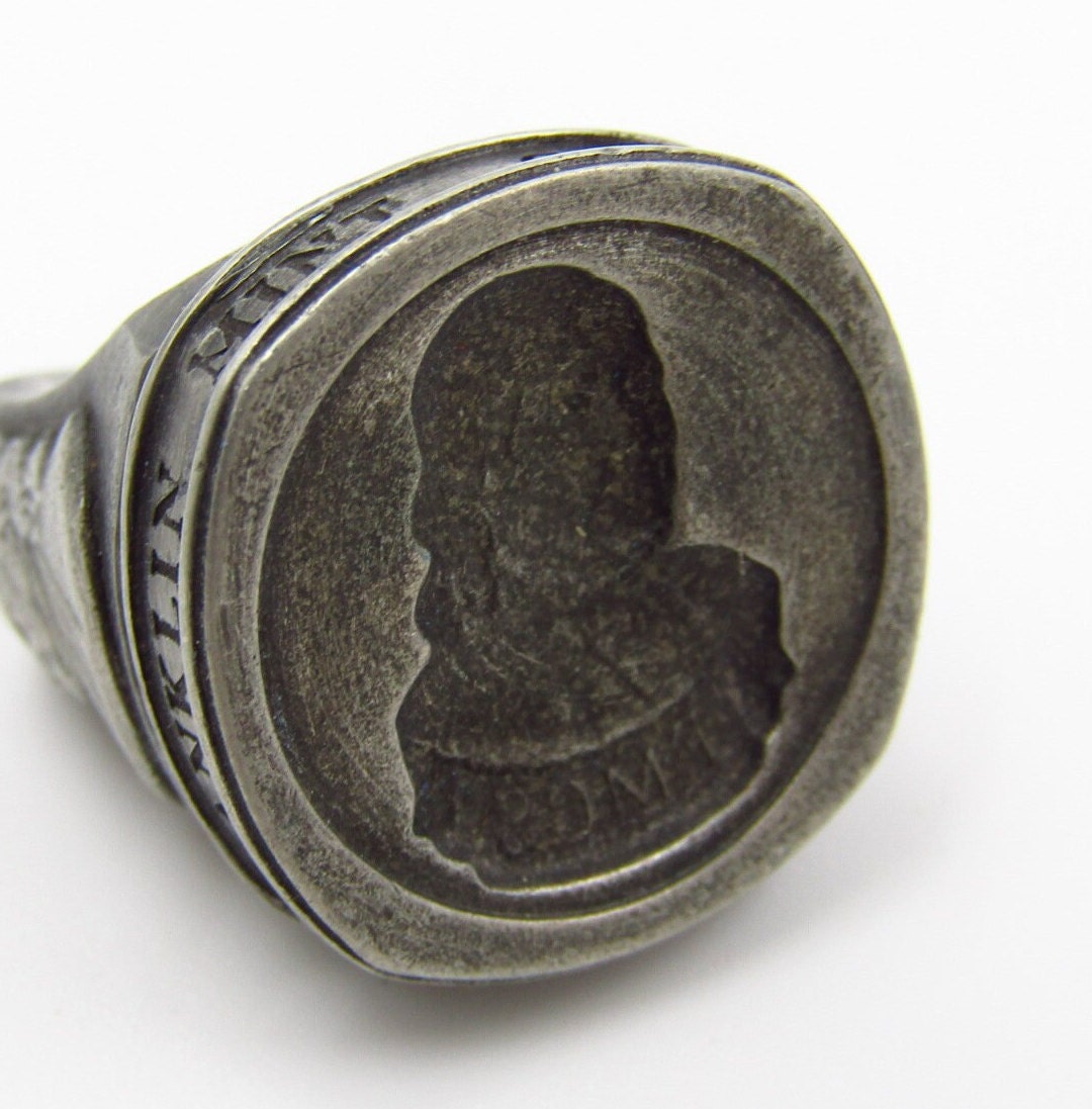 The Franklin Mint Collectors Society Wax Seal Signet Pewter