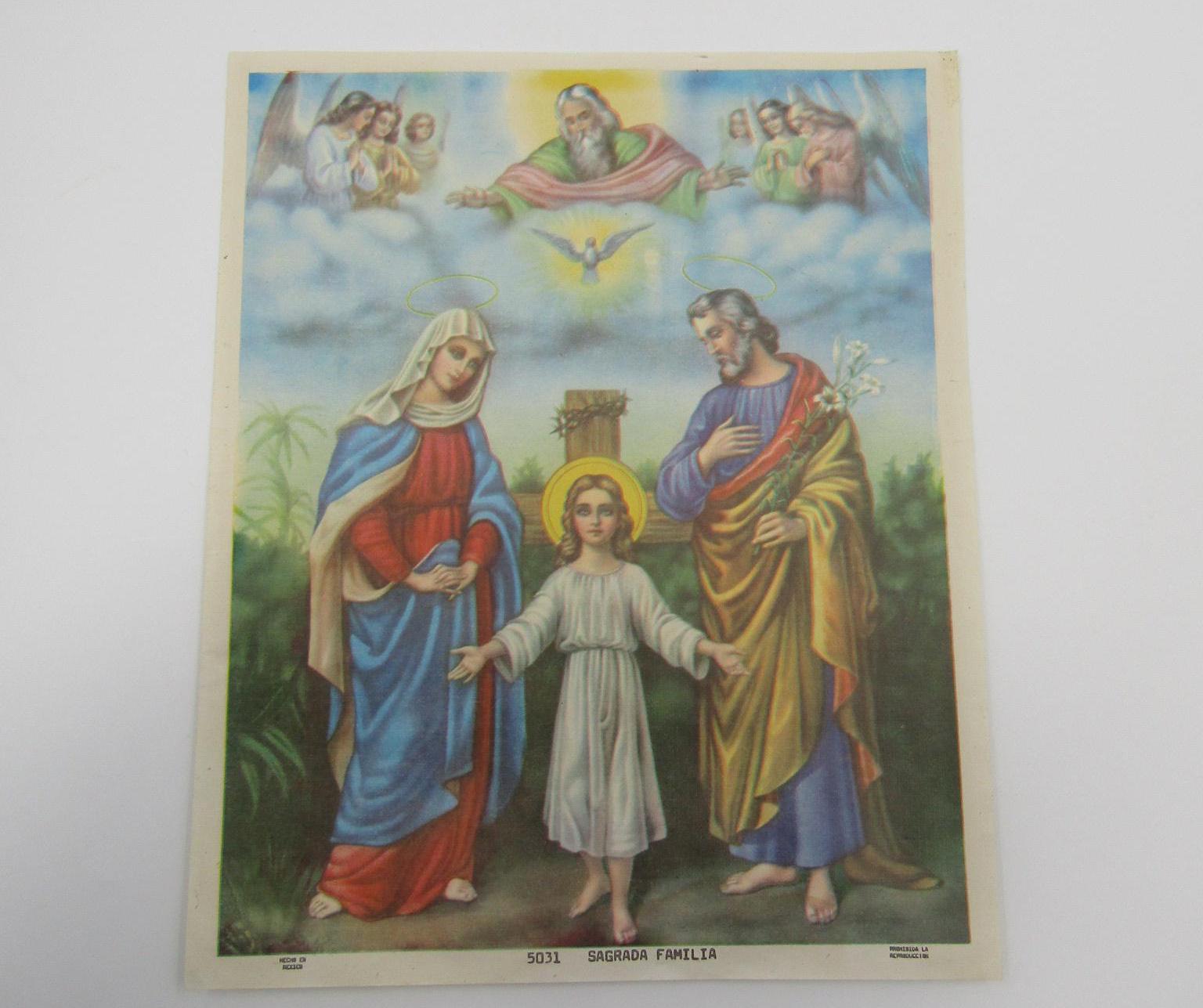 Print, Byzantine Holy Family image | online sales on HOLYART.com