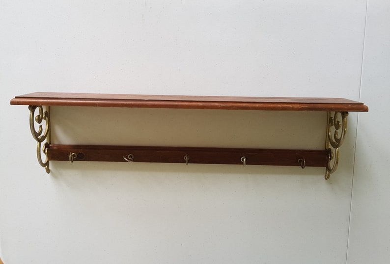 Holz Mantel Rack Regal Halle Baum Haken Eingang Foyer Schlamm | Etsy