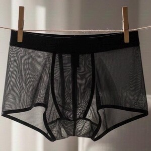 Caleçon Homme Transparent Ultra-fin En Nylon - Neuf Avec étiquettes