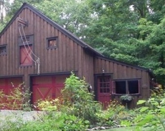 Gardeners&#39; Barn and Garage Designs - Six Layouts - Complete Pole-Barn Building Plans for Inexpensive Construction
