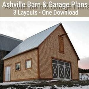 PDF Pole-Frame Barn & Garage Plans - 3 Layouts - Lofts - Complete Pole-Barn Building Plans - Instant Download - Permit Plans