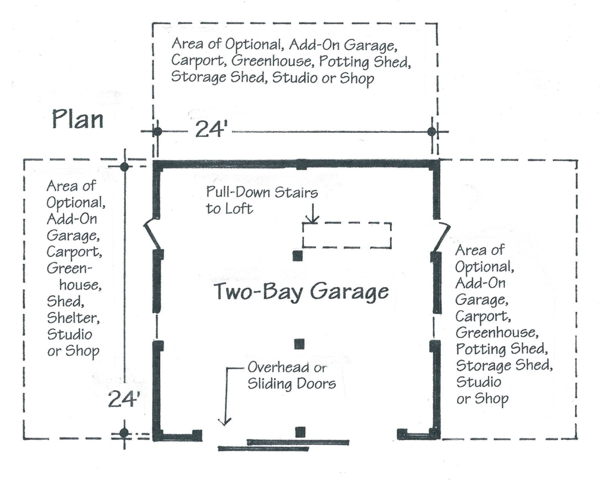 Car Barn Plans - Download 45 Layouts (PDF) - Economical Pole-barn Plans ...