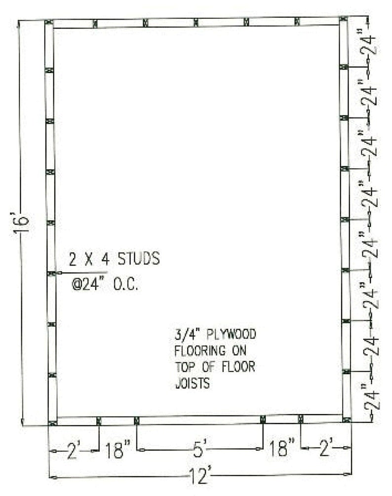 19 Do-It-Yourself Gable Roof Shed Building Plans Inexpensive Instant Download PDF Plans for Easy, Economical, DIY Construction zdjęcie 5