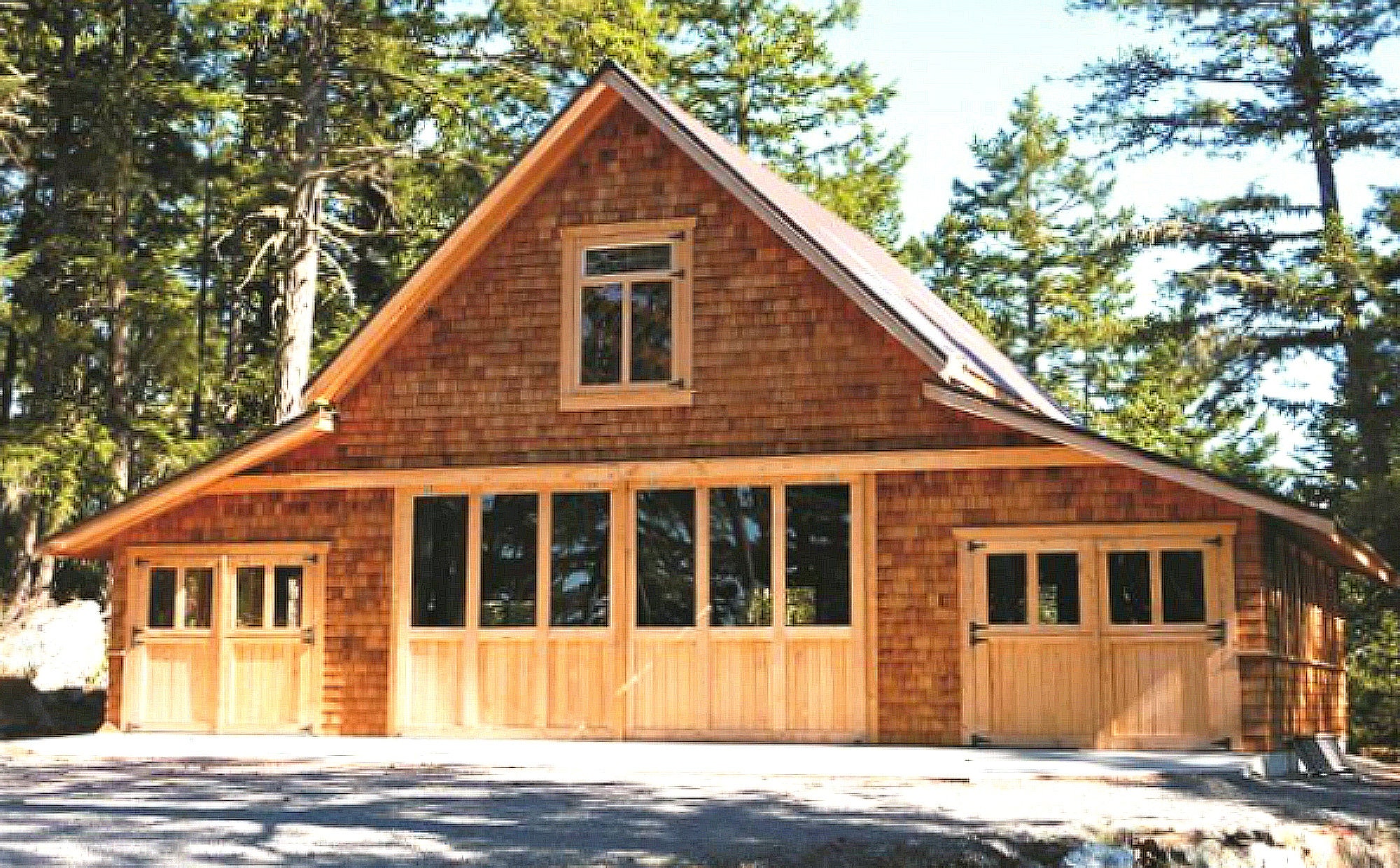 Barn Garage Plans – Carriage House Design With Loft, Pole-barn ...